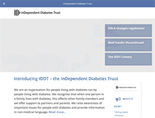 Tablet Screenshot of iddt.org